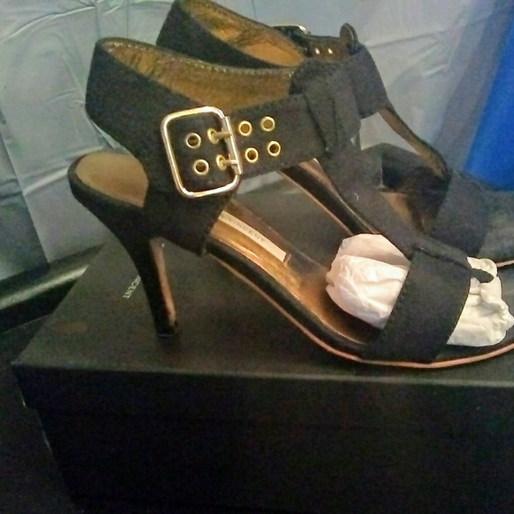 Cynthia Vincent ankle strap heels - Picture 2 of 2